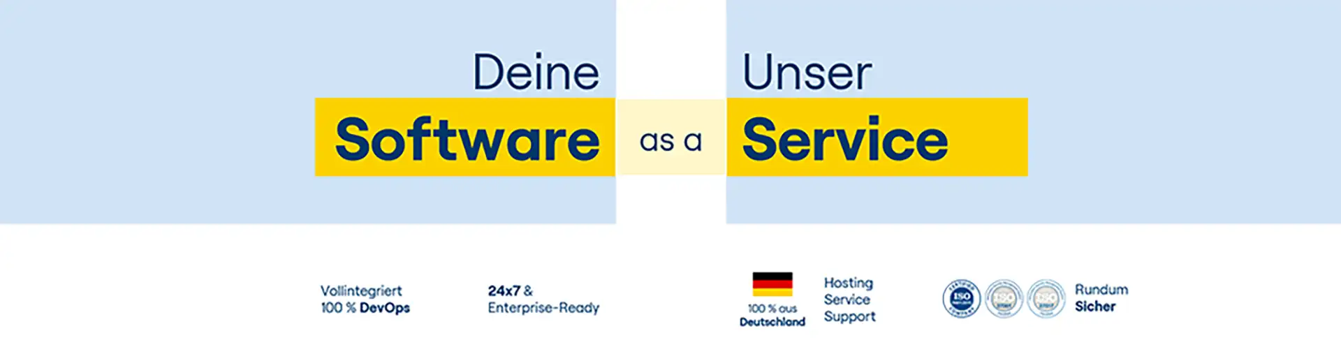 Vollintegrierter Software-as-a-Service im Cloud Bereich